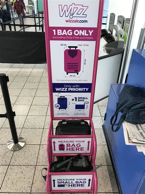 wizzair handbagage|wizz air baggage discount.